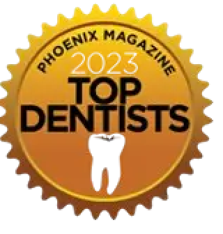 Top Dentists 2023 badge | 24th Street Dental Biltmore