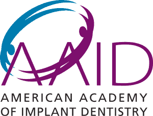 American Academy of Implant Dentistry Logo | 24th Street Dental Biltmore