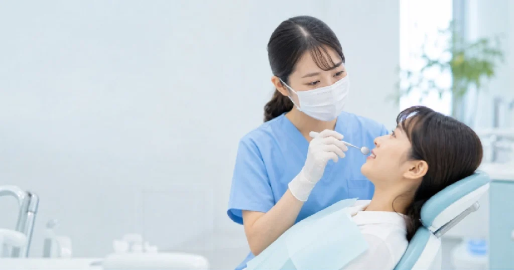 Patient Receiving Personalized Cavity Prevention Treatment With A Dental Professional by 24th Street Dental in Phoenix, AZ